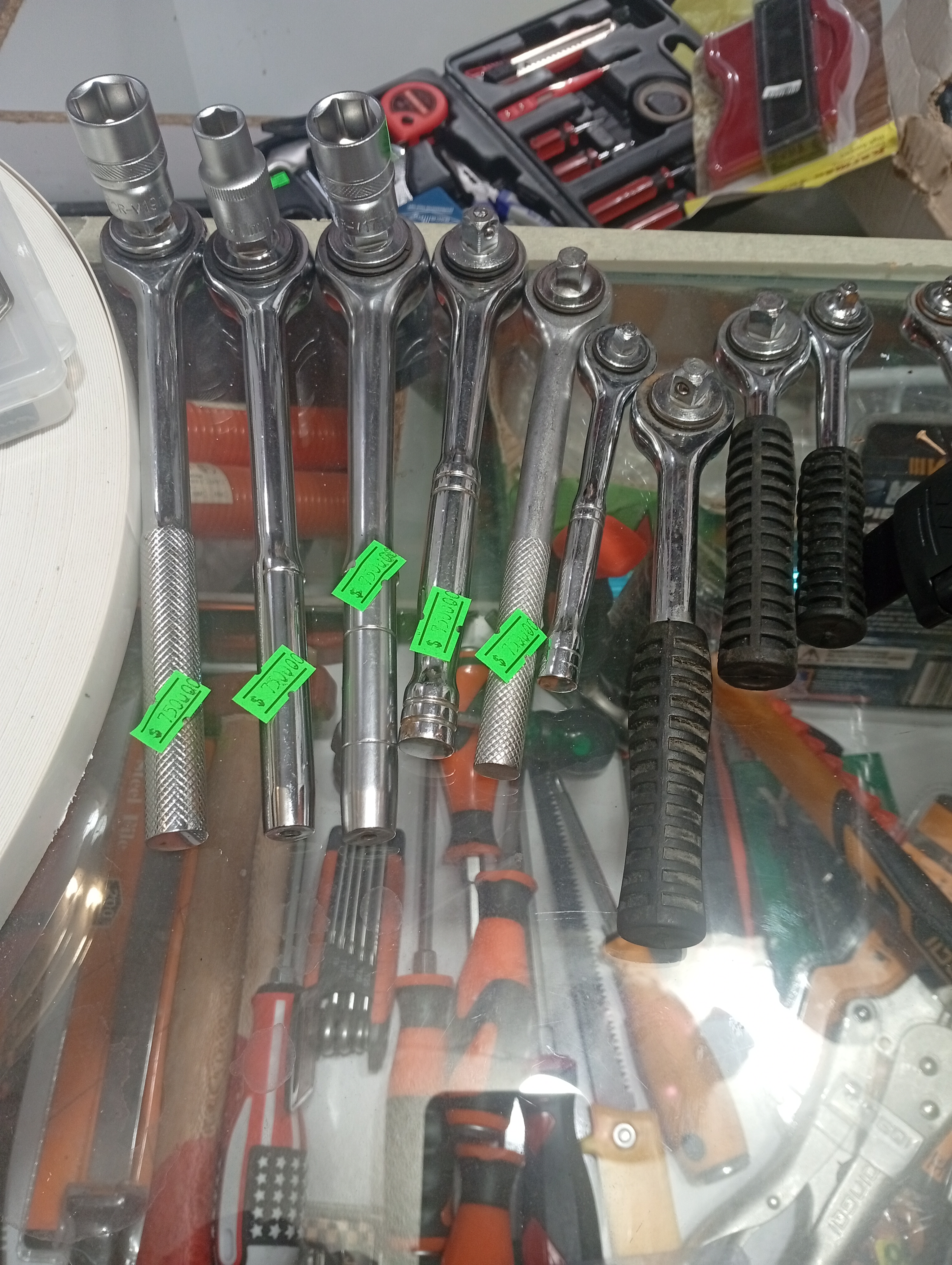 دسته جغجغه کارکرده هر مدلی در عکس 750